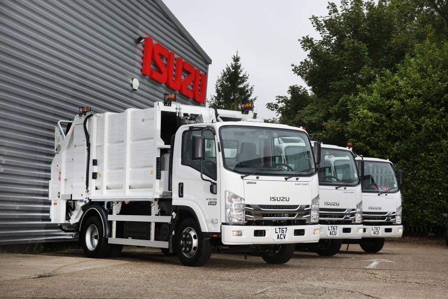  Isuzu Forward N75.190 Compaction Truck 2017 года  (UK) (фото 1 из 1)